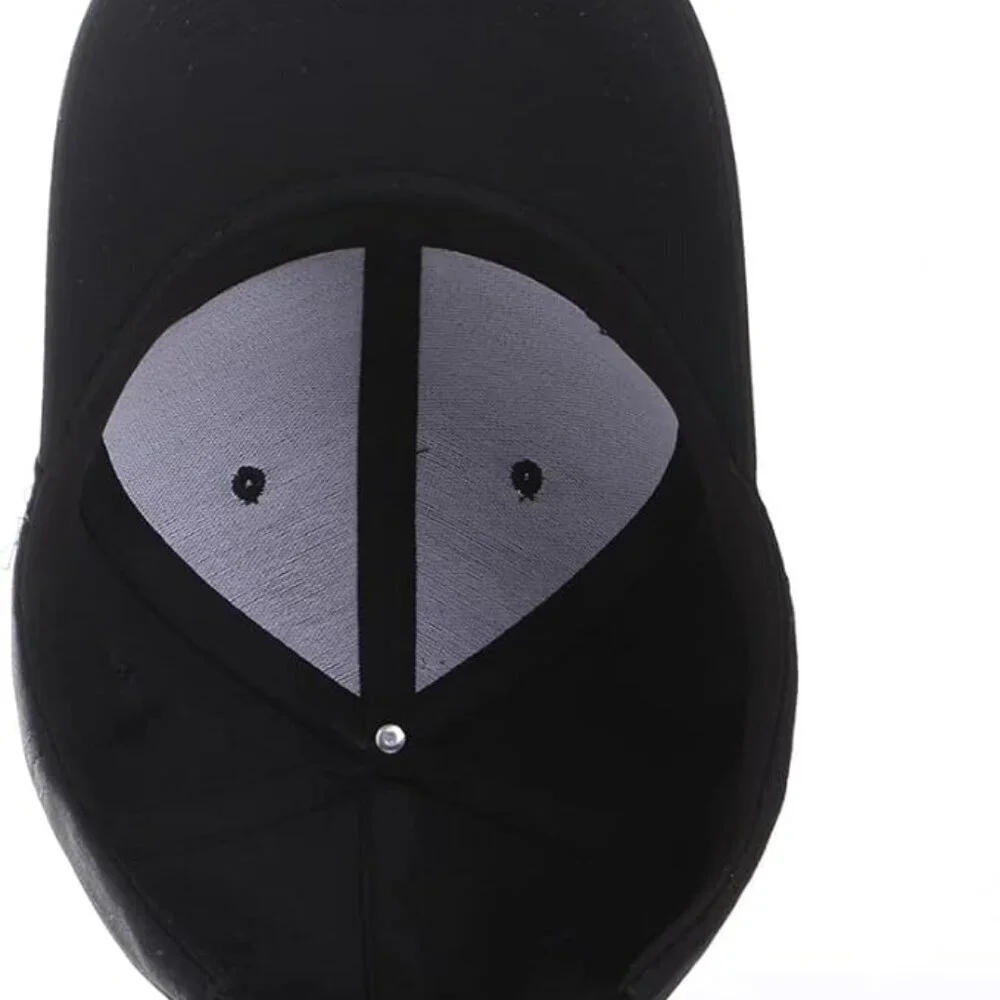 Top Level Baseball Cap Men Women - Classic Adjustable Plain Hat(Black) - Picture 5 of 7